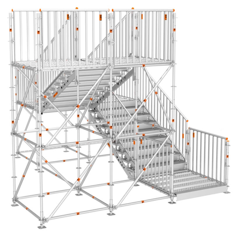 dimensiones de las escaleras de los edificios públicos